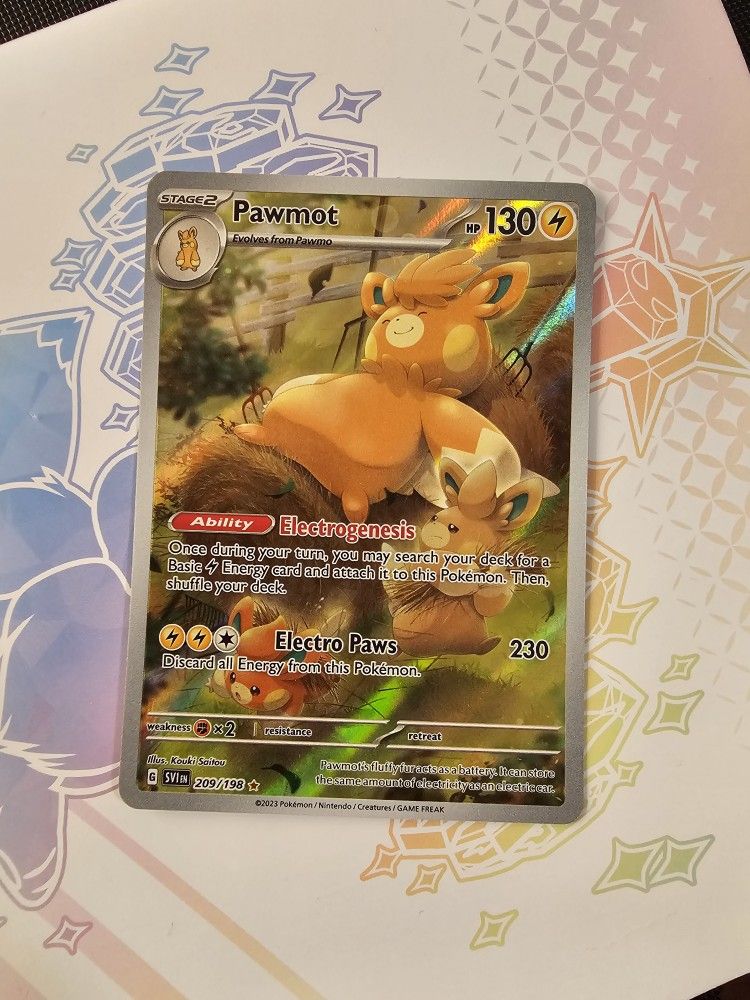 Pawmot - 209/198 Illistration Rare Mint