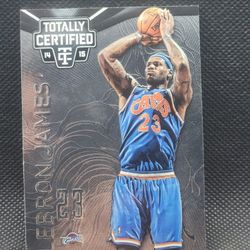 LeBron James Totally Certified 
