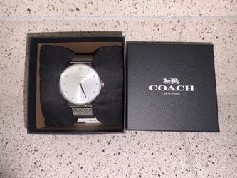 Coach New York Mesh Band Watch Brand New