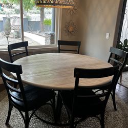 Magnolia Home Round Dining Table & Chairs