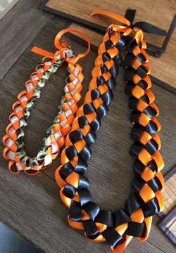 Ribbon Leis/ graduation Leis