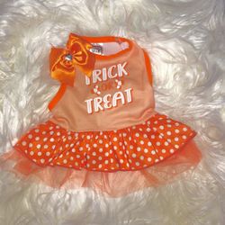 Halloween Dog Dress Size Xs 🎃 