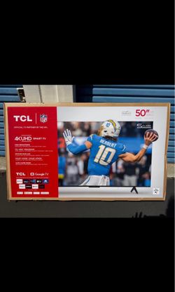 TCL 4k 50” TV (Brand New)
