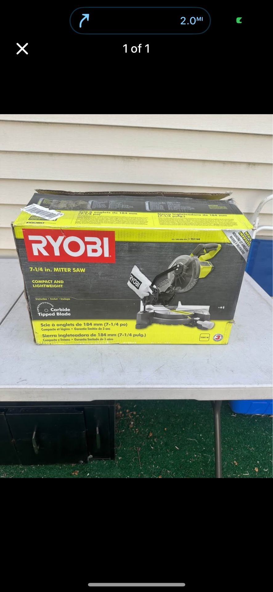 Compound Miter Saw 7-1/4”