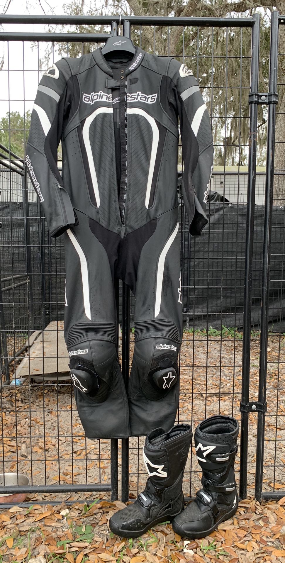 Alpinestars Stella Motorcycle Suit and Boots