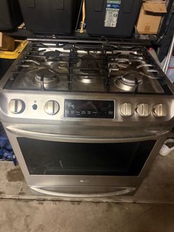 LG gas stove estufa