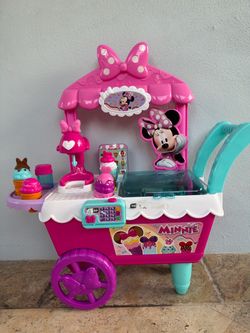 Minnie Mouse Ice Cream Cart