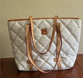 Dooney & Bourke Quilted Canvas Tote Bag