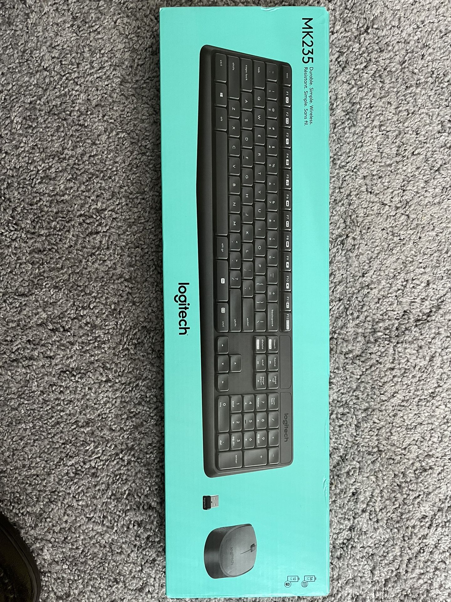 Logitech Wireless Keyboard And Mouse