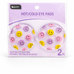 Reusable Hot & Cold Eye Pads Set – Cooling & Heating Gel Eye Compress for Puffy Eyes, Relaxation & Sinus Relief, 2 Pack