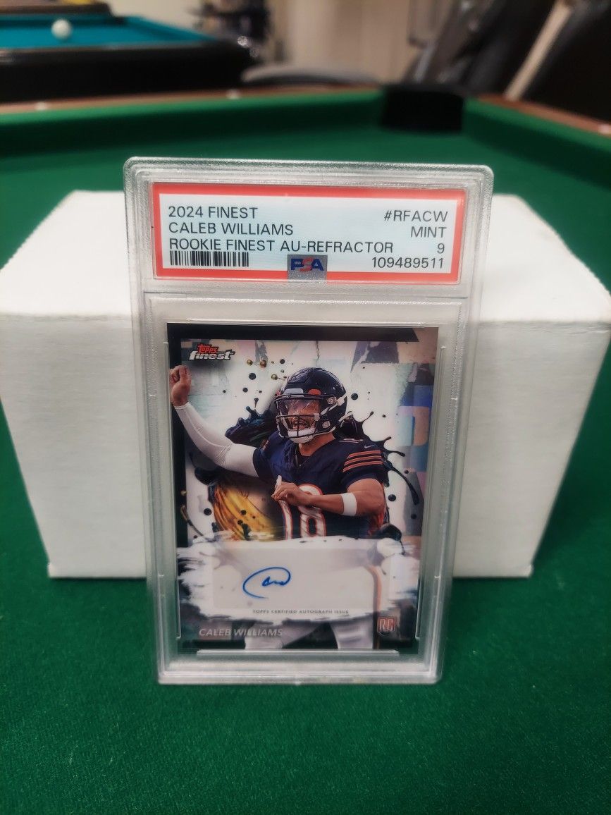 2024 Topps Rookie Auto Caleb Williams