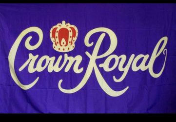 Crown royal man cave banner