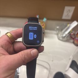I Watch  Ultra Titanium ! 49 Mm Screen Gps