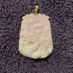 Jade Dragon Pendant
