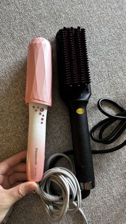Panasonic hair straightener & Brush