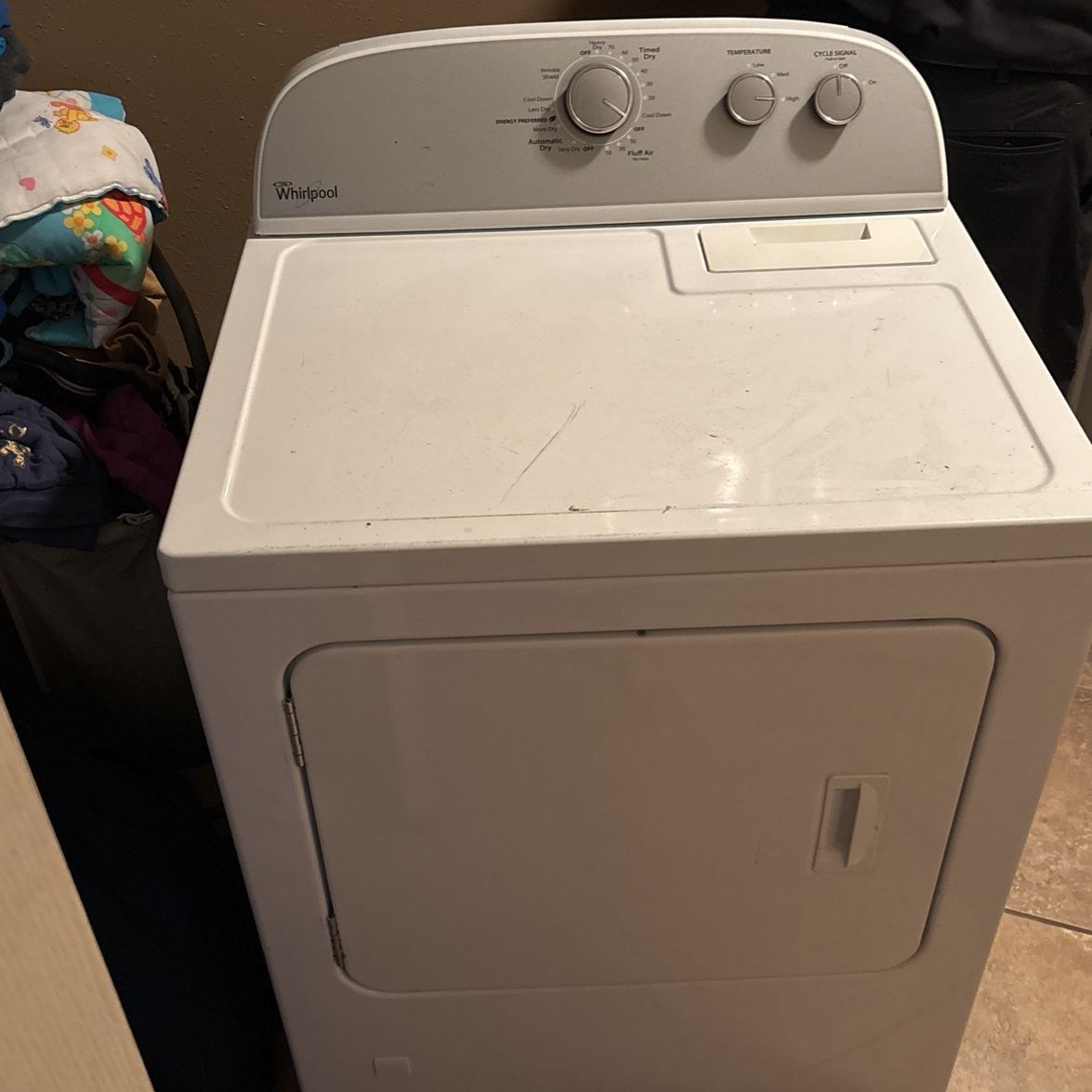 Dryer Gas/Electric and front loader washer Set 