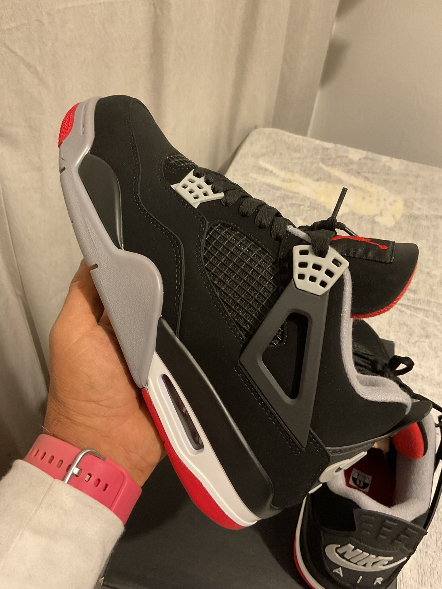 Jordan 4s Bred