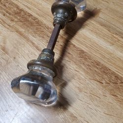 Antique Door Knobs - Glass