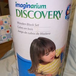 IMAGINARIUM DISCOVERY 150 Wooden Block Set 3+