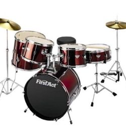 First Act Drum Set ( Like New)