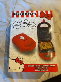 Hello Kitty Grilled Cheese Sandwich Maker