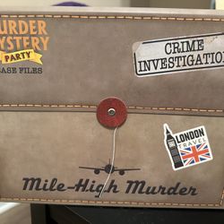 Brand New Murder Mystery Party Game