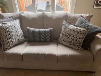 Gray sofa