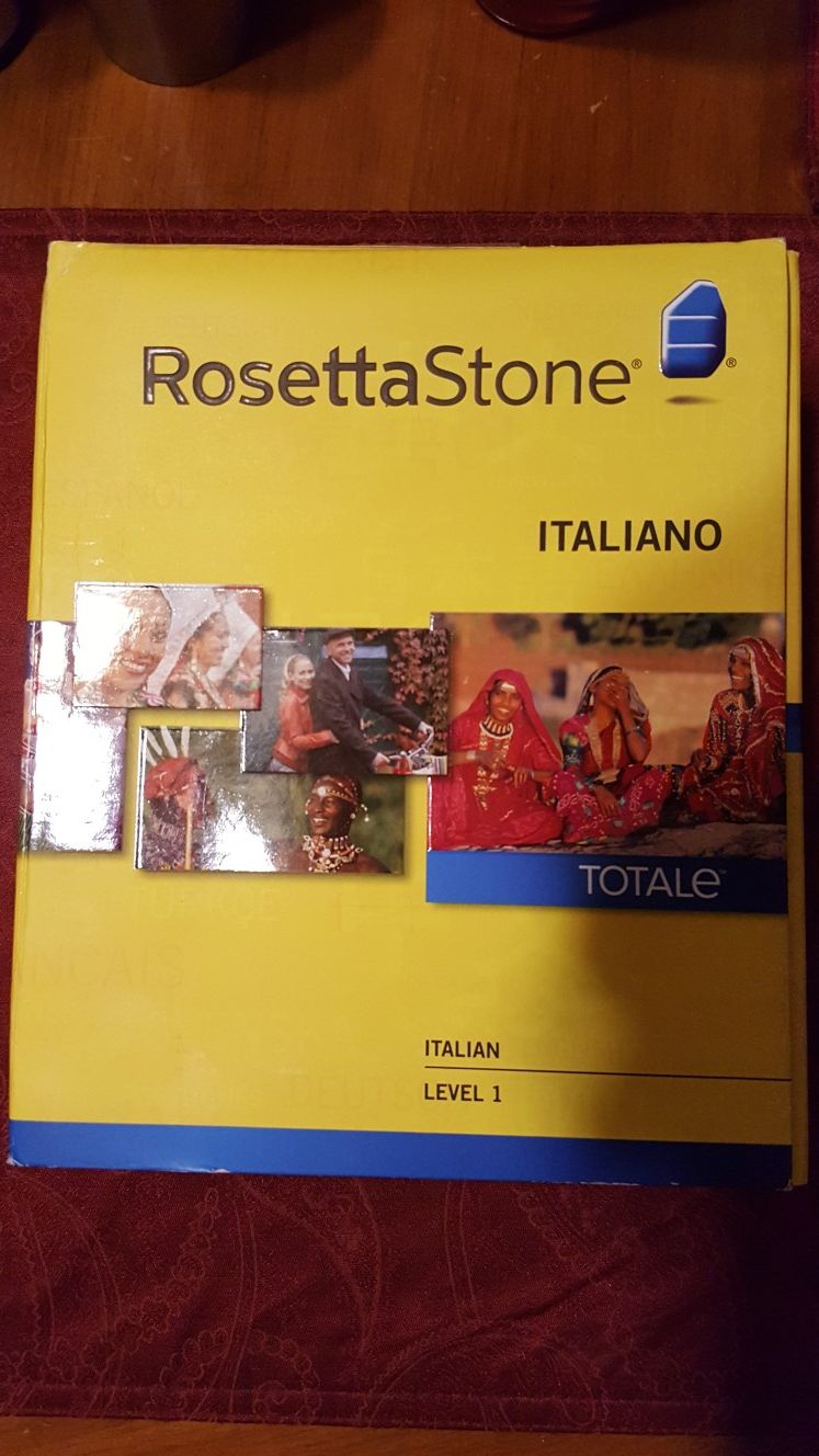 Rosetta Stone Italiano Level 1