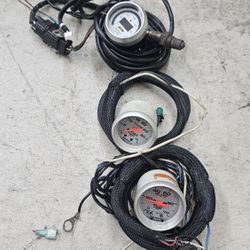 Auto Meter AEM Gauges AFR Boost Fuel Pressure 