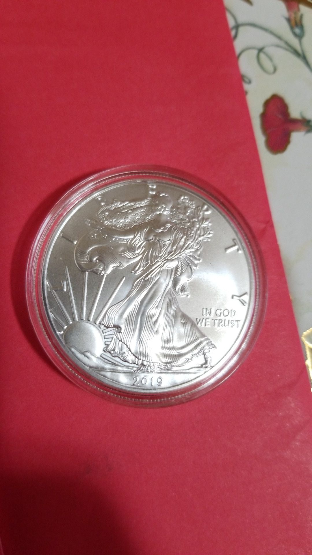 2019 U.S. Silver Eagle 1oz silver