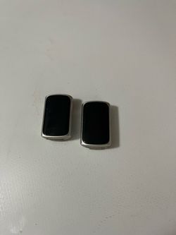 2 Fitbit charge tracker watches with low battery + accessories