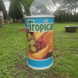 Cooler For Ice And Drinks 