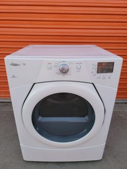 Like New!!! Whirlpool Duet, Front Load, 9 Cycle, Gas Dryer with Large Capacity Drum!!! It Has 5 Temperature Settings!!! Must See To Appreciate!!!