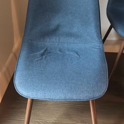 Blue Dinning Chairs
