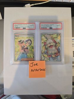 Perrin & Hisuian Growlithe PSA 10 pair