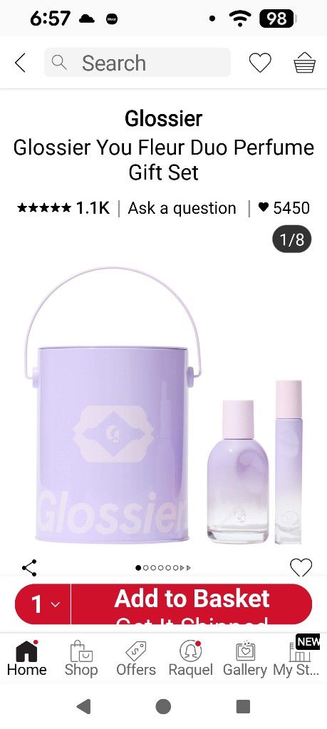 ๐๐
๐ผ๐New Glossier Perfume Gift Set Hot New Fragrance