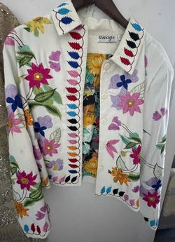 Embroidered Cotton Jacket