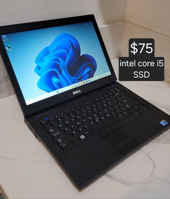 Windows 11 pro Dell laptop. Intel core i5.
DELIVERY AVAILABLE. SE HABLA ESPAÑOL. 