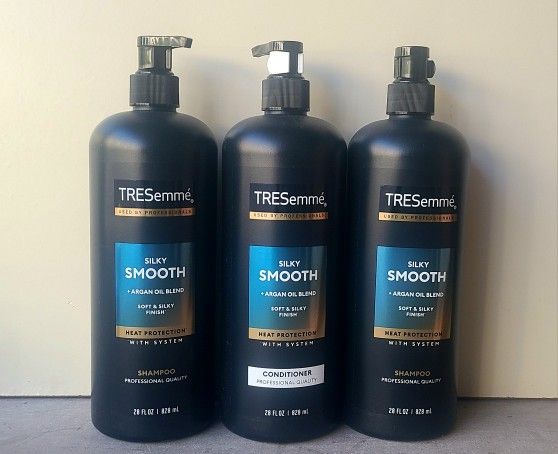 Tresemme Smooth And Silky Shampoo And Conditioner
