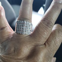 Sterling Silver 925 with 45 Real Diamonds 