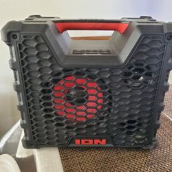 ION TAILGATER Tough PORTABLE BLUETOOTH WIRELESS SPEAKER WITH BLUETOOTH AND 