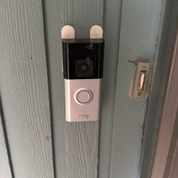 Ring Doorbell And Backyard Cam