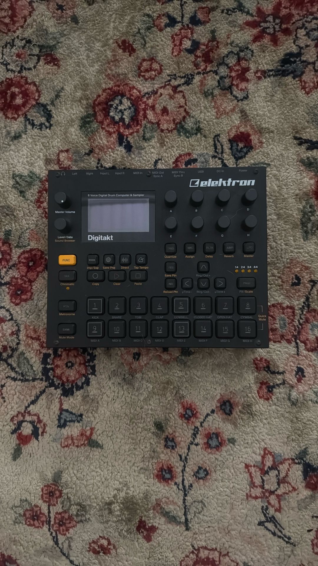 Elektron Digitakt Drum sampler/sequencer