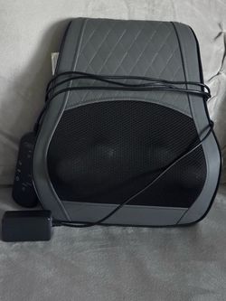 Neck and back massager with heat.