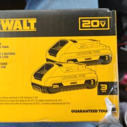 DeWalt Batteries 2 Pack 