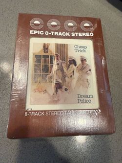 Collectible 8 track cassette in wrapper
