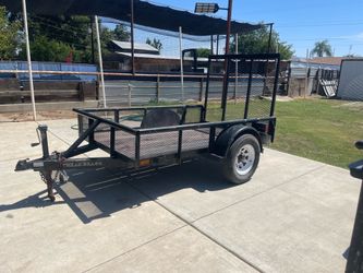 2006 Texas Bragg heavy duty 5x8 trailer $1600 firm price Precio Firme