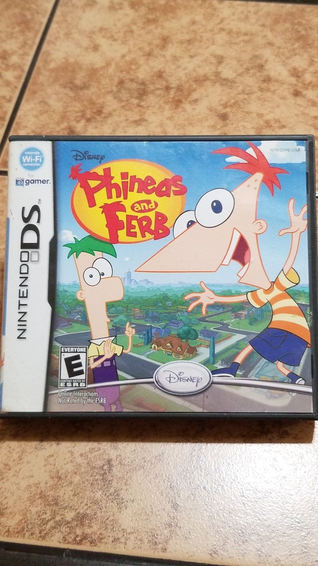 Nintendo DS game (Phineas and Ferb)
