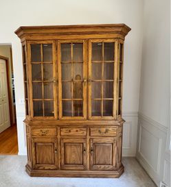 Oak China Cabinet