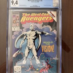 West Coast Avengers #45 Graded 9.4 CGC